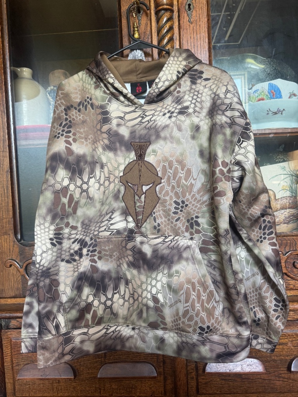 Kryptek Tartaros Hoodie Men M Highlander Camo Spartan Tactical Hunting Pullover